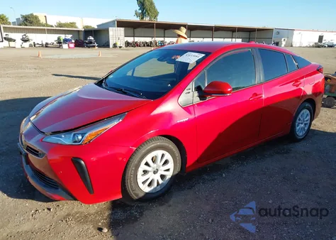 2021 Toyota Prius Le from USA, damaged, VIN JTDKAMFU2M3145620